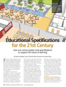Educational Specifications for the 21st Century
