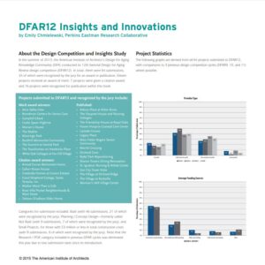 Design for Aging Review 12: Insights and Innovations