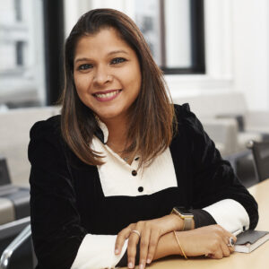 Supriya Thyagarajan, managing principal of Perkins Eastman's Mumbai studio and one of the firm's executive directors