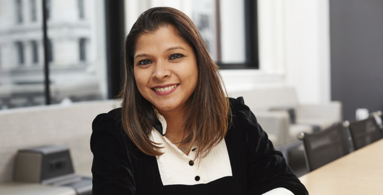 Supriya Thyagarajan, managing principal of Perkins Eastman's Mumbai studio and one of the firm's executive directors