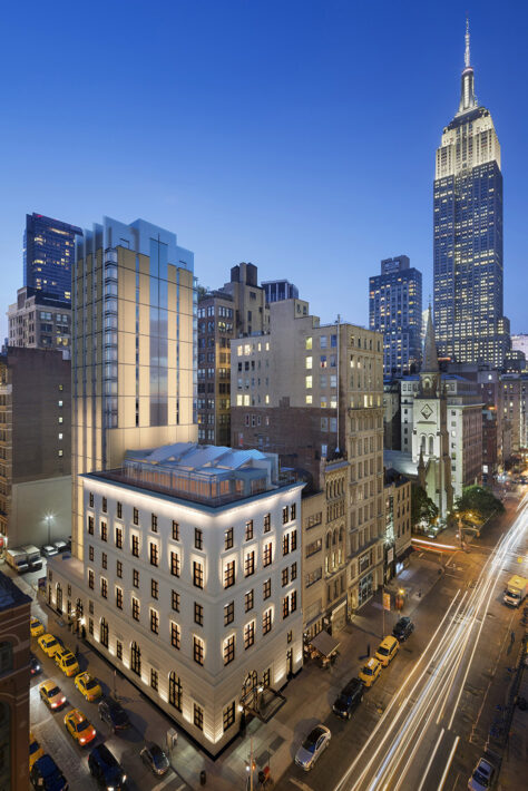 Fifth Avenue Hotel Progresses at 250 Fifth Avenue in NoMad