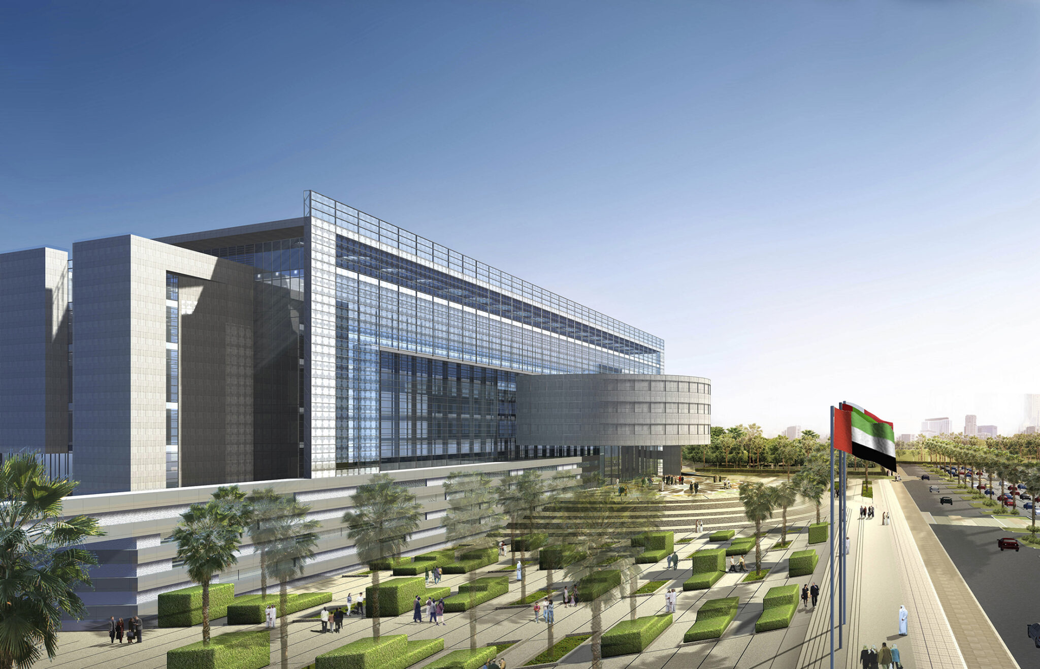 Abu Dhabi Court Complex Perkins Eastman