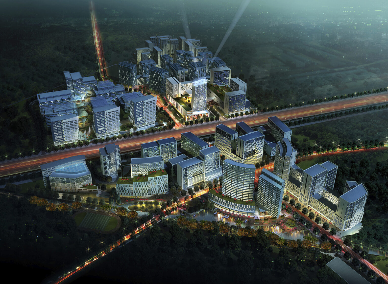 Bhartiya Urban Master Plan | Perkins Eastman