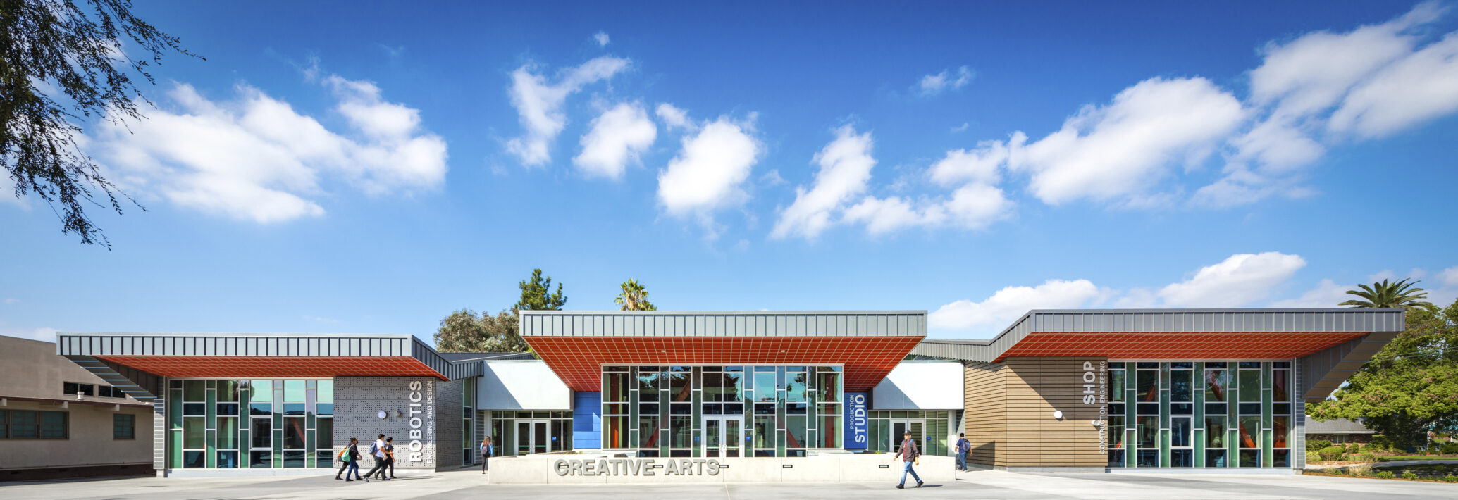 Los Angeles Unified School District: Monroe High School: Creative Arts Building