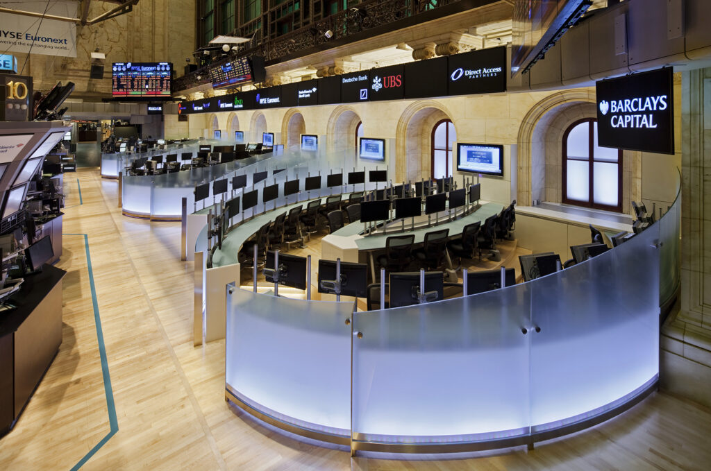 New York Stock Exchange Next Generation Trading Floor Perkins Eastman