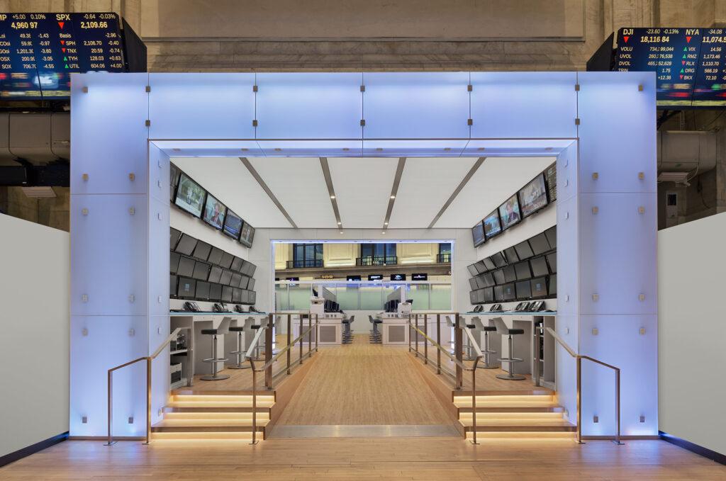 New York Stock Exchange Next Generation Trading Floor Perkins Eastman