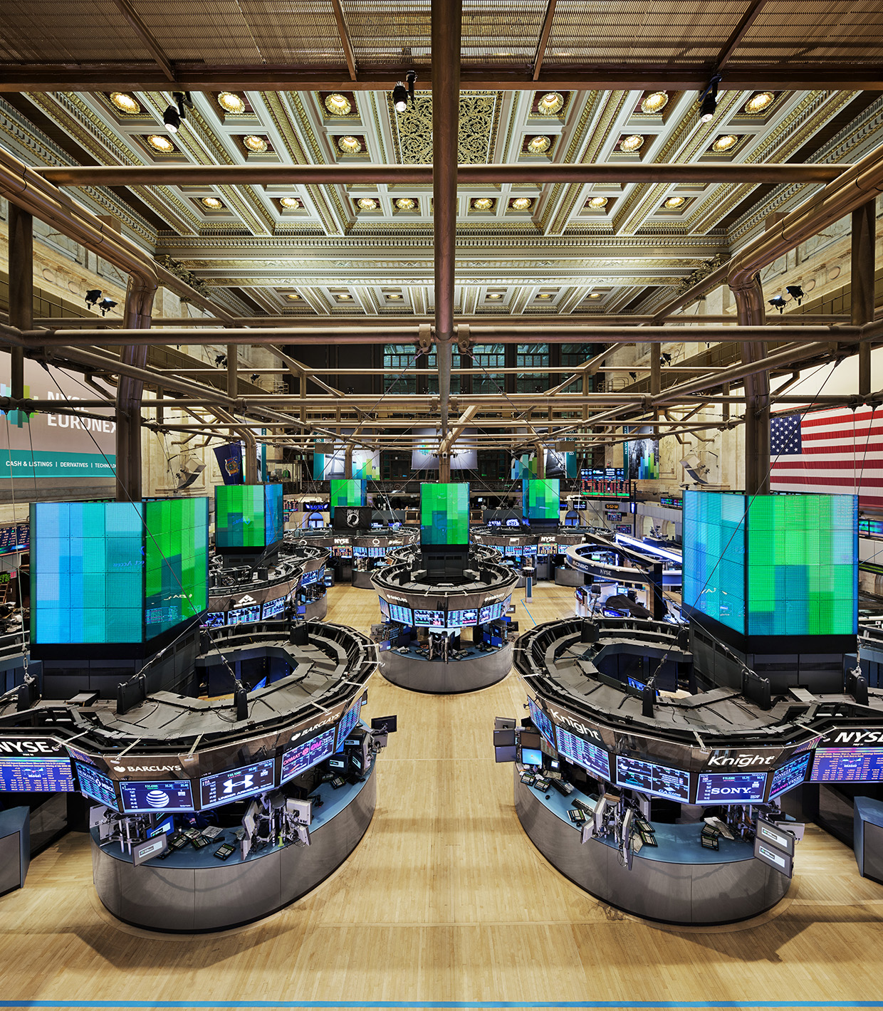 New York Stock Exchange Next Generation Trading Floor Perkins Eastman