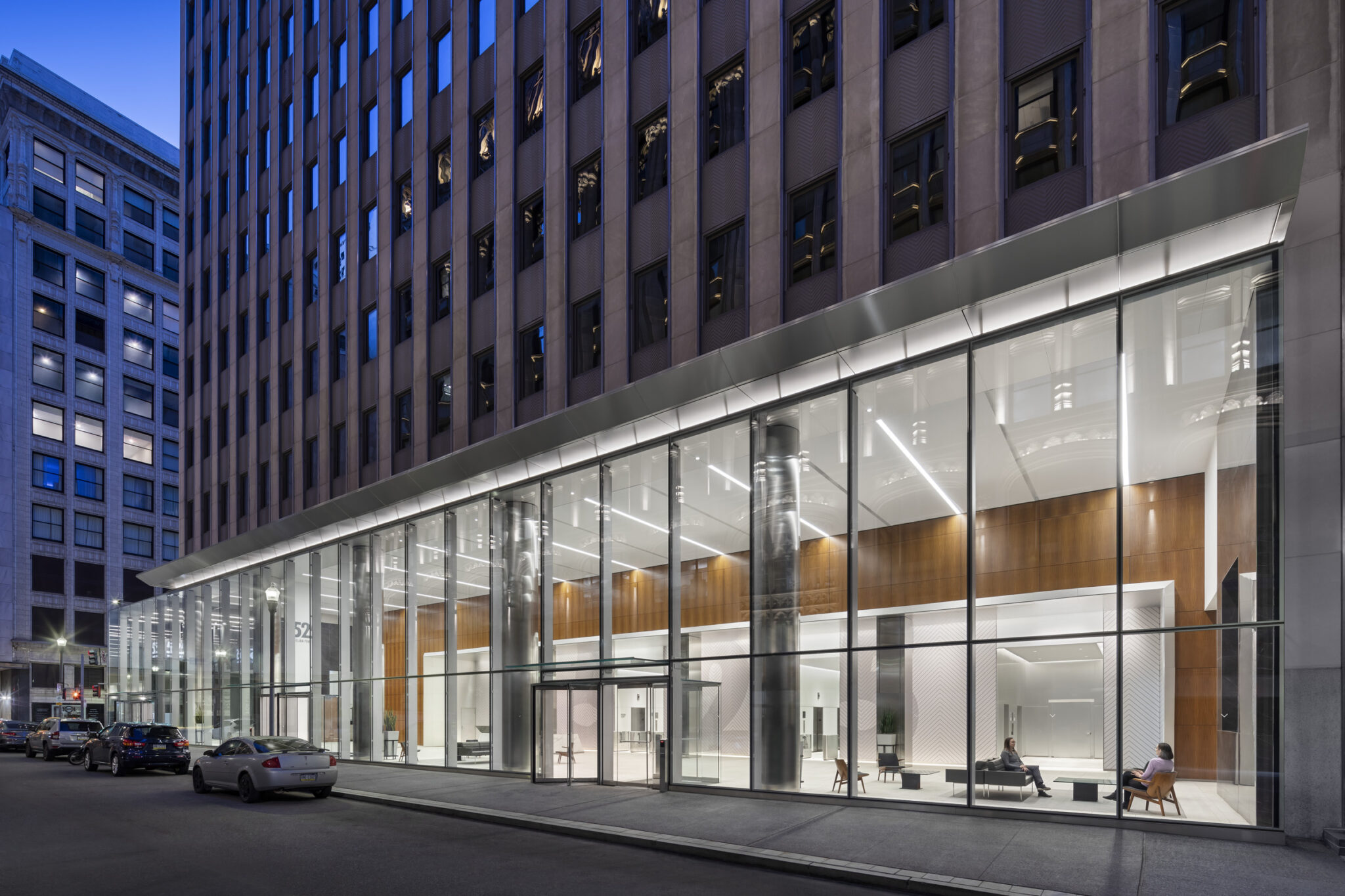 525 William Penn Place Lobby Renovation Perkins Eastman