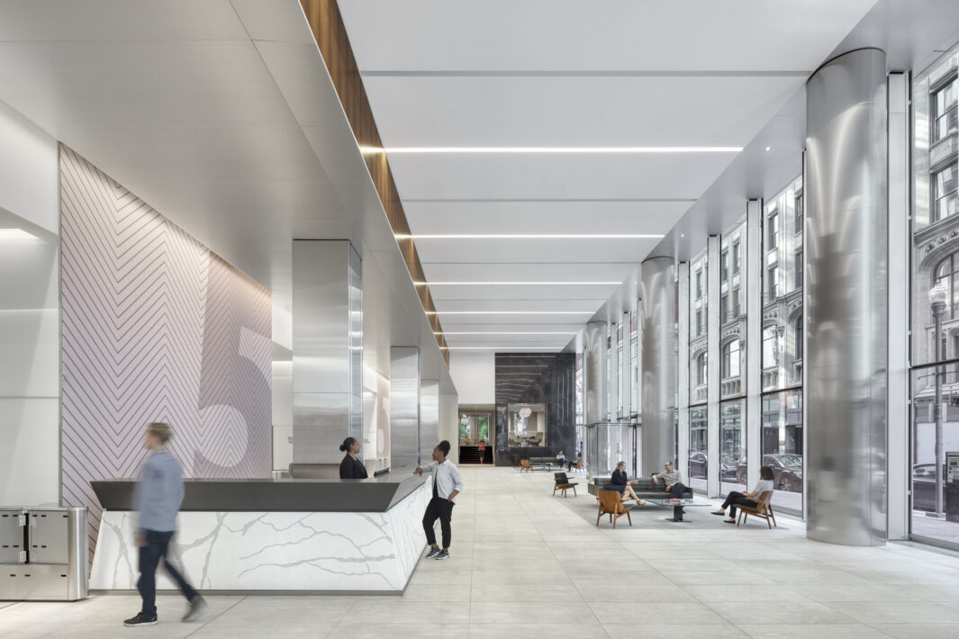 525 William Penn Place: Lobby Renovation 5