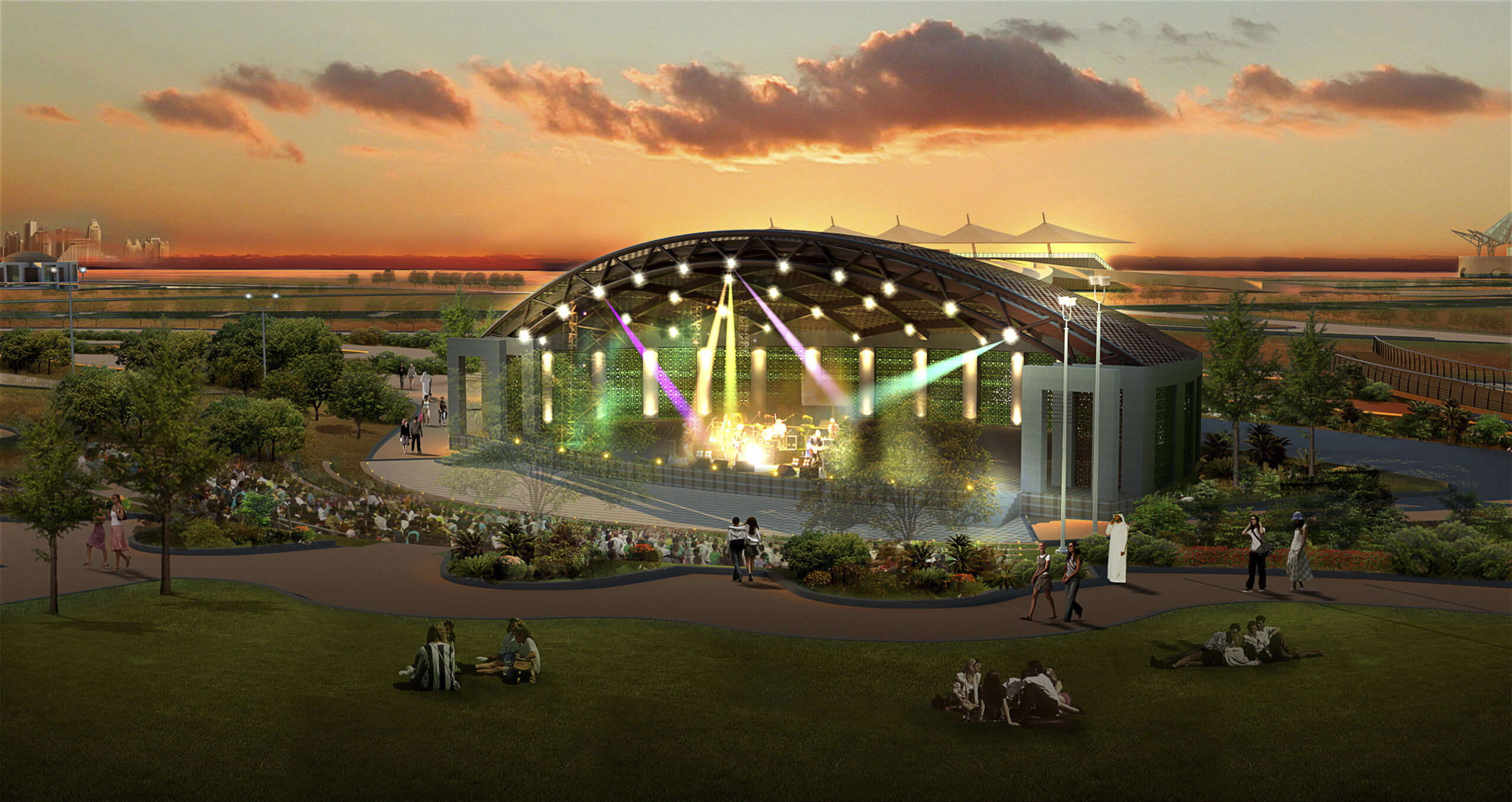 Al Doha Grand Park Perkins Eastman