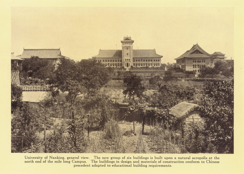 Nanjing University, designed by Dwight Heald Perkins I in 1917