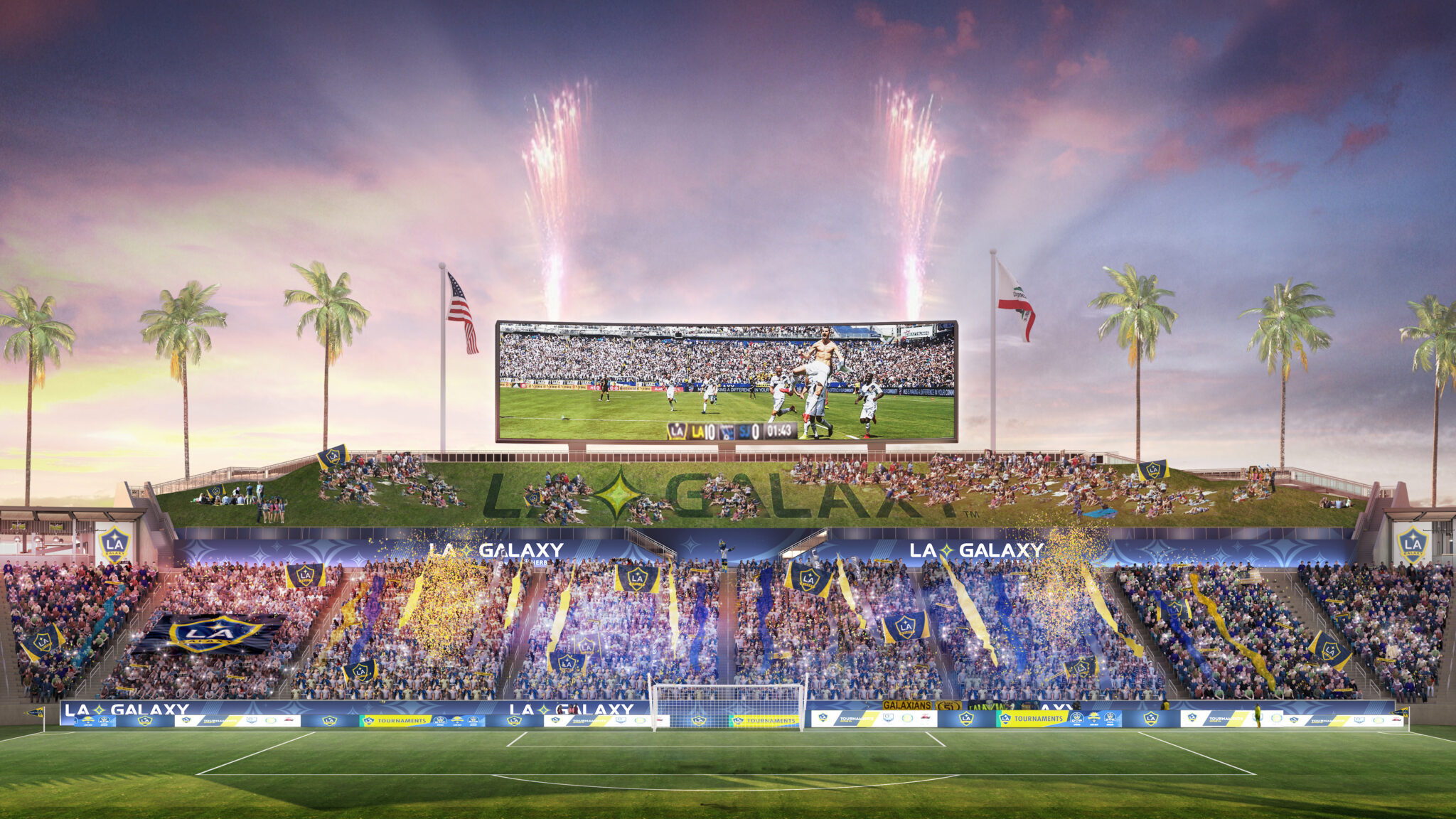 Dignity Health Sports Park SafeStanding Section Perkins Eastman