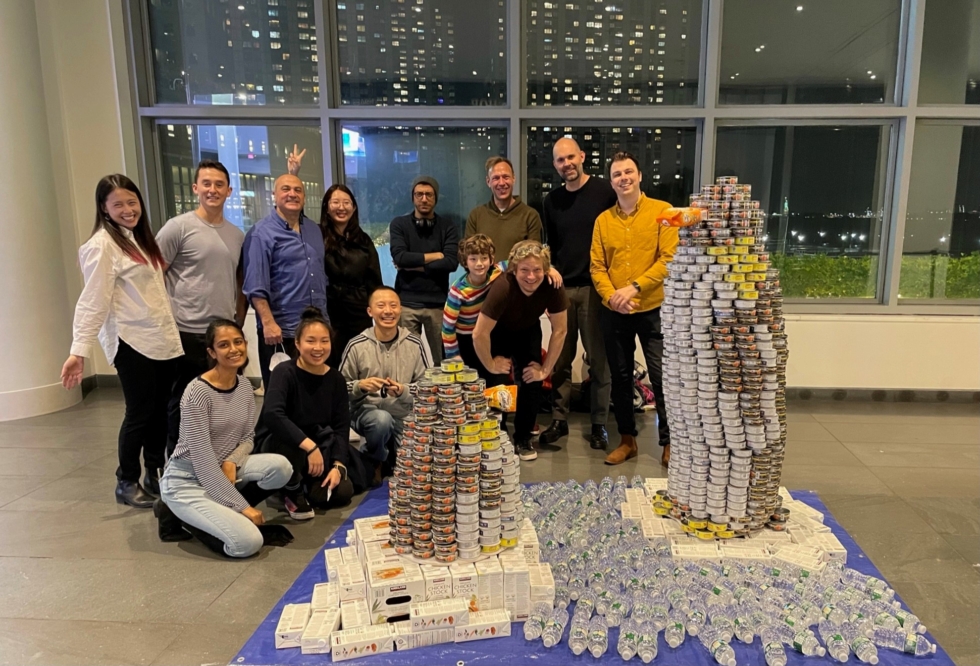 Perkins Eastman Studios Give Back for the Holidays 2