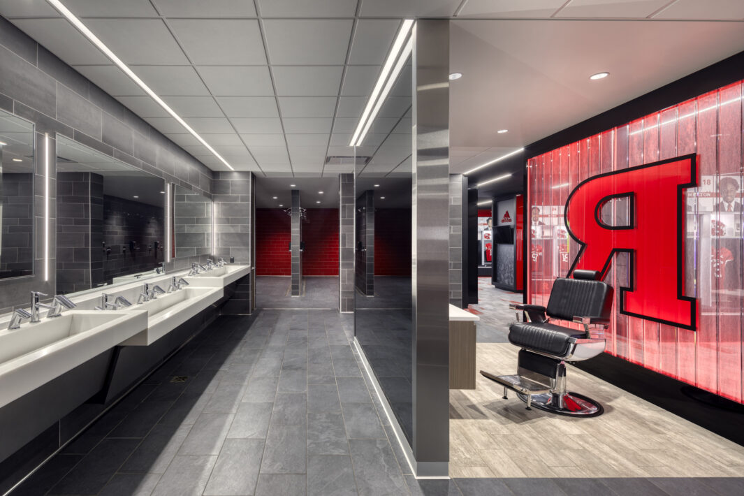 Rutgers University Men's Football Game-Day Locker Room 5