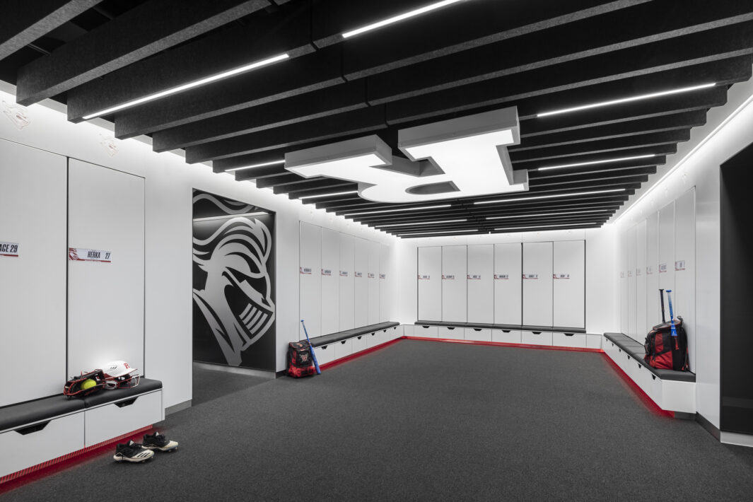 Rutgers University Women's Athletic Locker Rooms 1