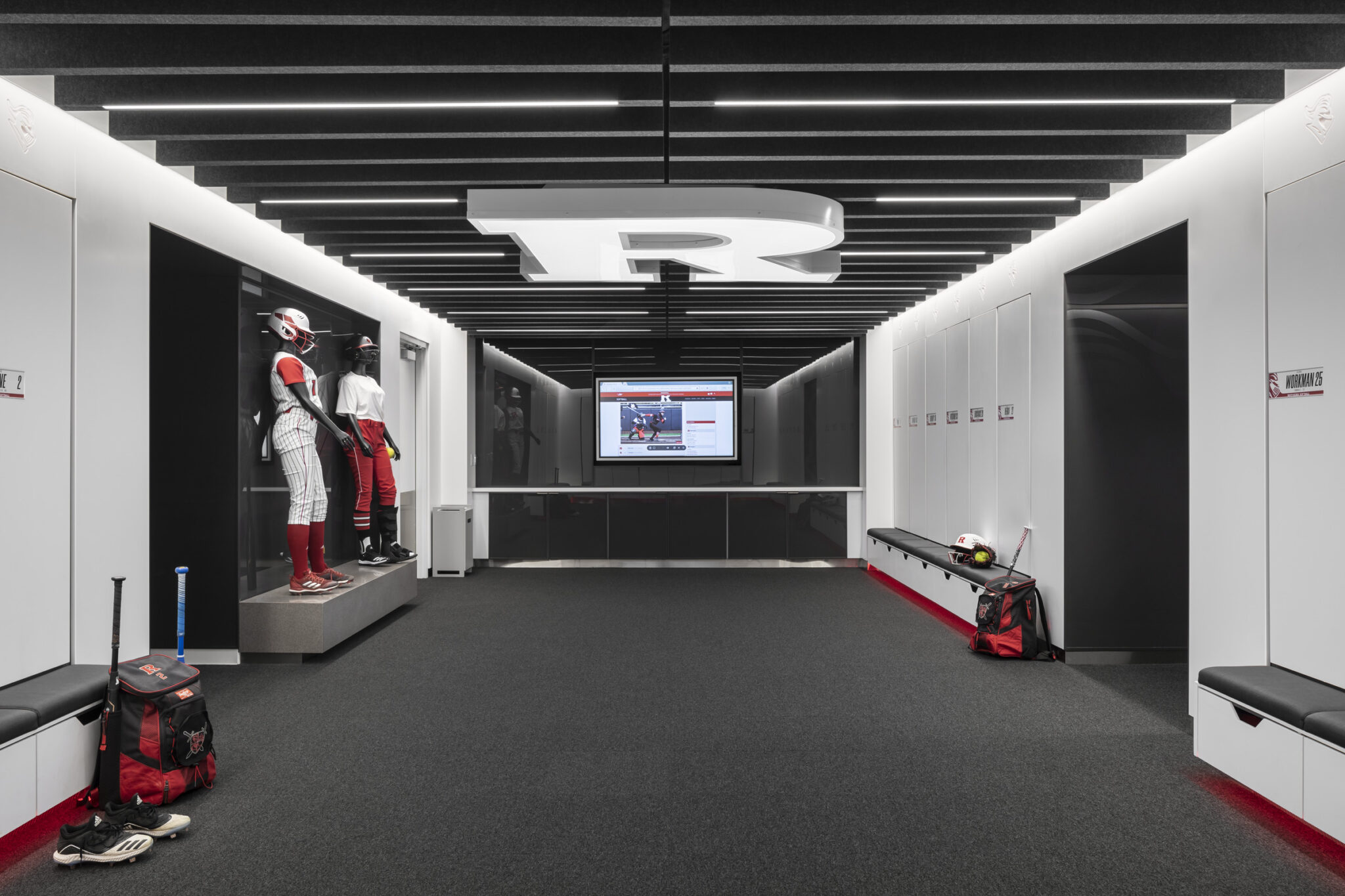 Rutgers University Women's Athletic Locker Rooms Perkins Eastman