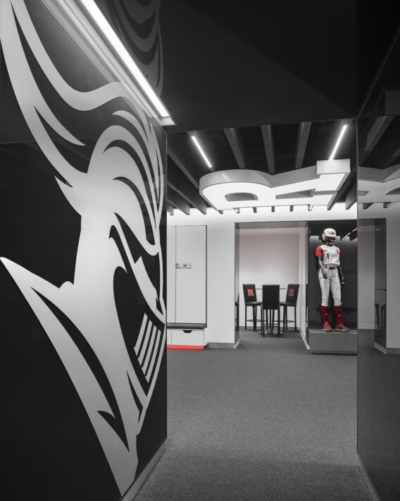 Rutgers University Women's Athletic Locker Rooms 2