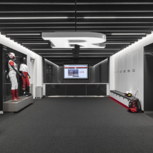 Photo of Rutgers University Women’s Athletic Locker Rooms