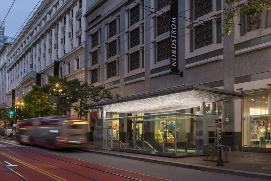 BART/SFMTA Market Street Entries 16