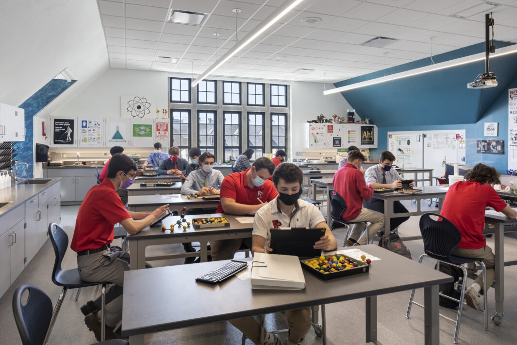 Fairfield College Preparatory School: Science Laboratories and Innovation Center