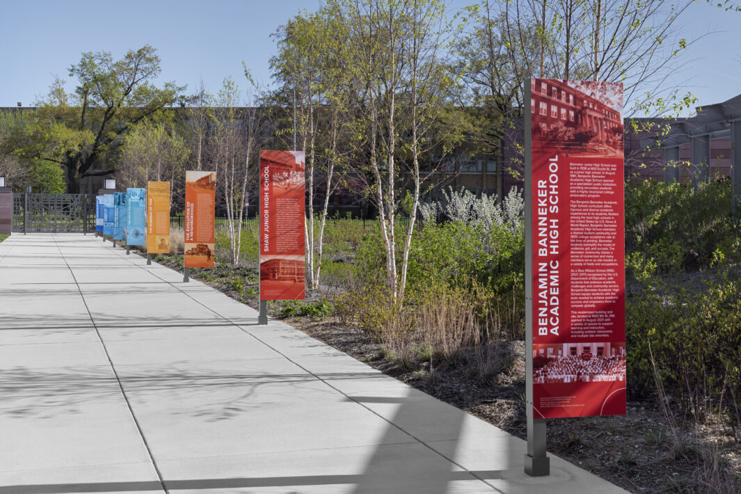 Benjamin Banneker Academic High School: Signage, Graphics 2
