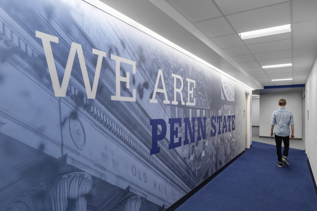 Penn State University Shields Building: Wall Graphics and Signange 2