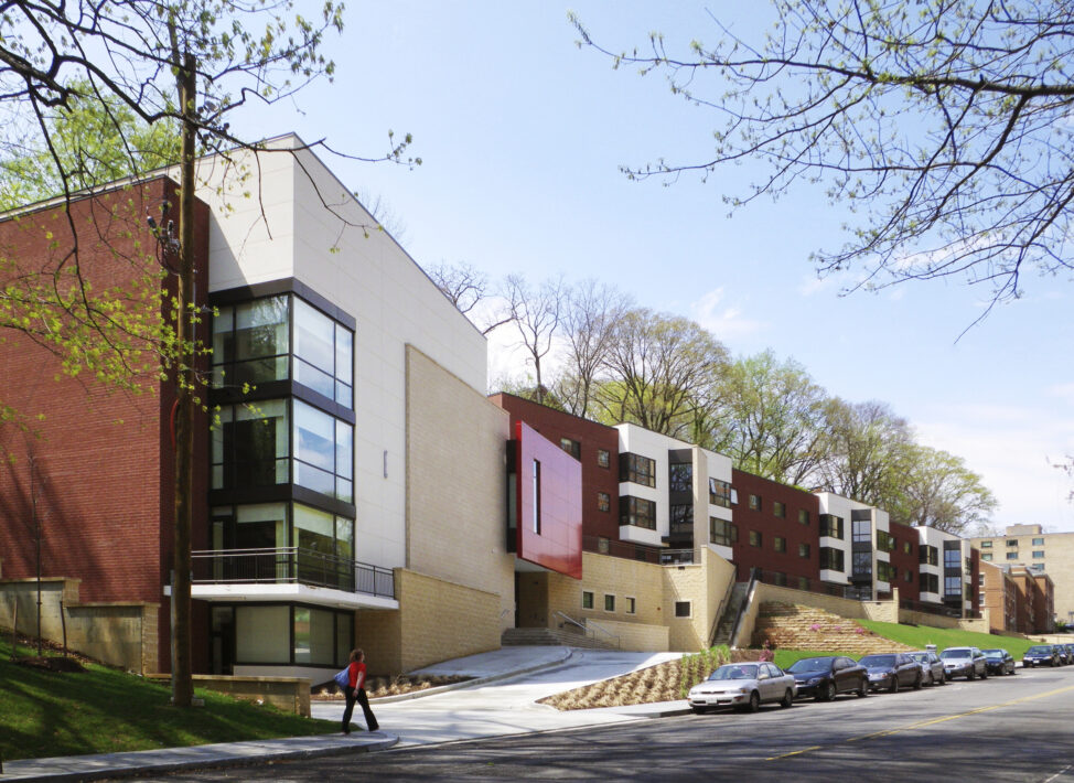 The Porter Street Residences for staff of the Education Office of the People's Republic of China in Washington, DC