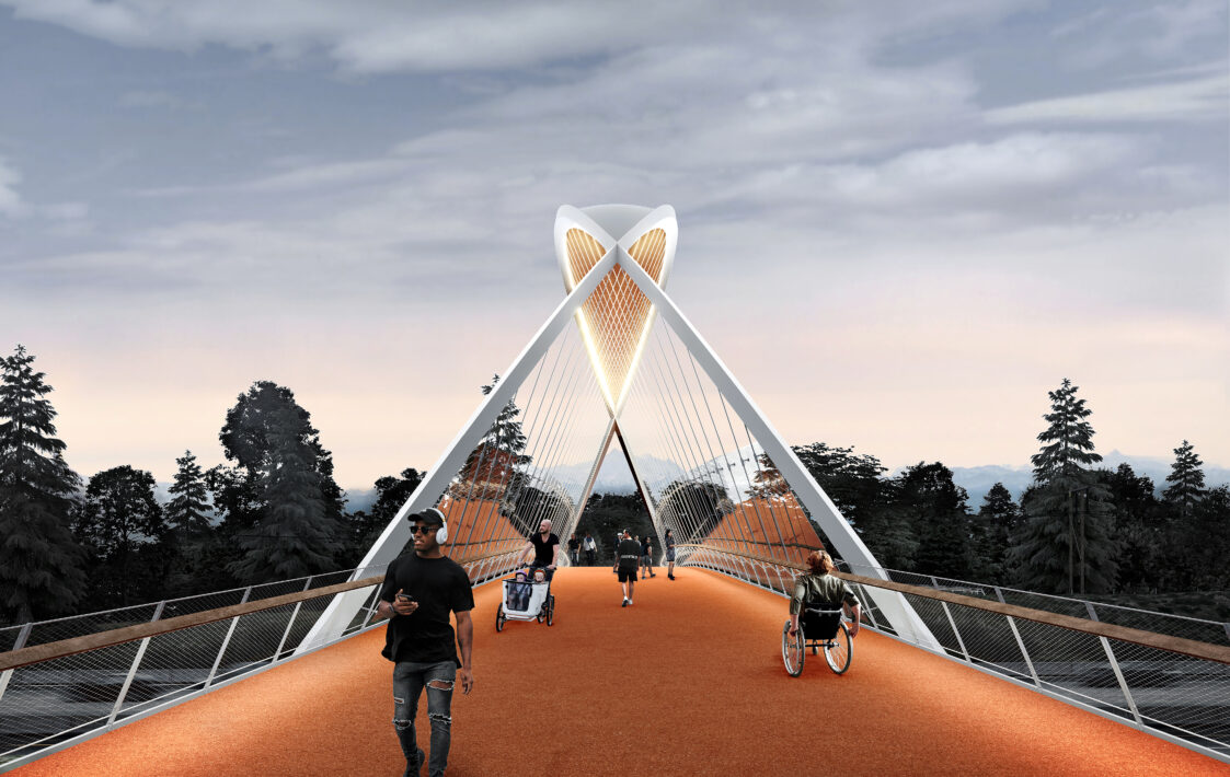 Burnaby Lake Pedestrian Bridge 1