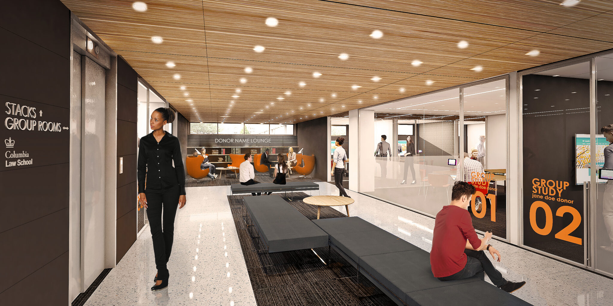 Columbia University Law Library Renovations Perkins Eastman