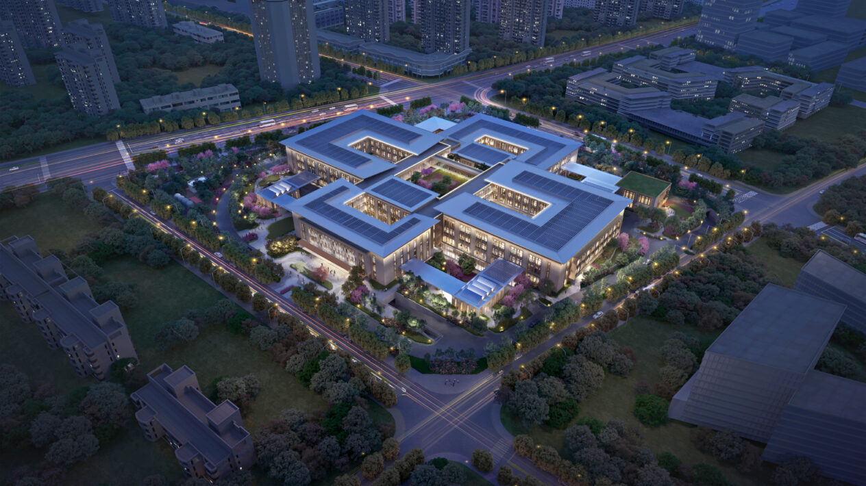 Xi'an Zhongda International Hospital rendering