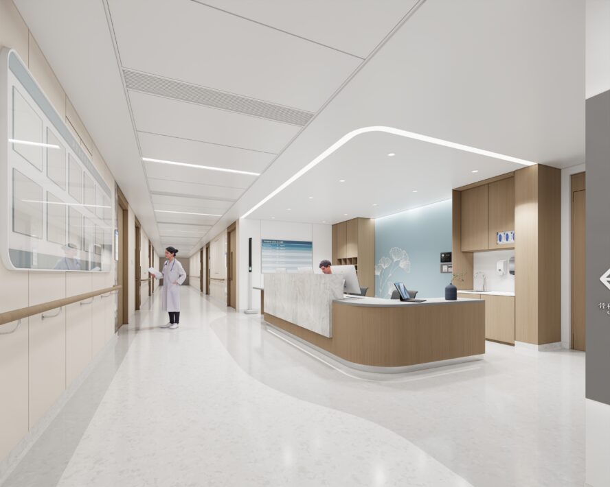 Xi'an Zhongda International Hospital rendering