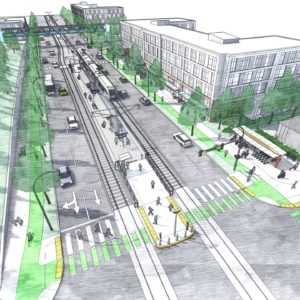 Photo of Southwest Corridor Light Rail Project