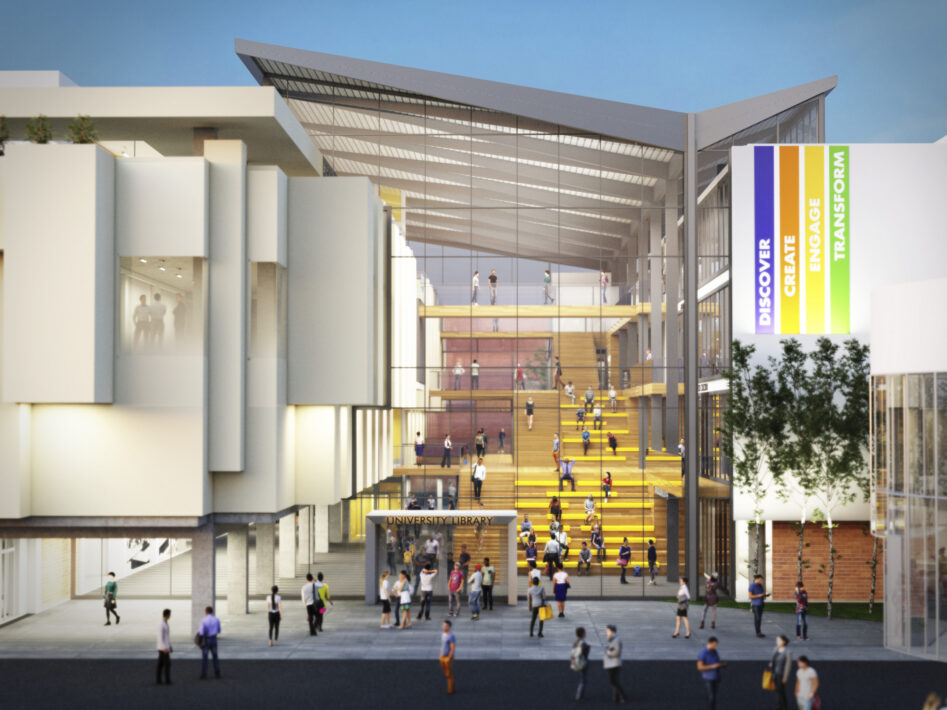 Cal State LA: JFK Memorial Library Master Plan 1
