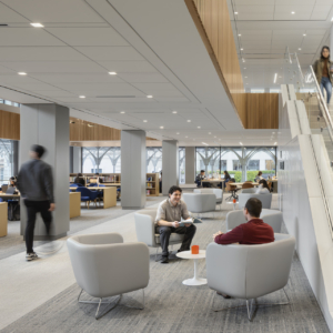Photo of Columbia University Li Lu Law Library