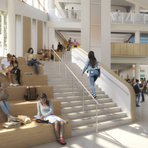 Photo of University of Illinois Springfield Library Commons