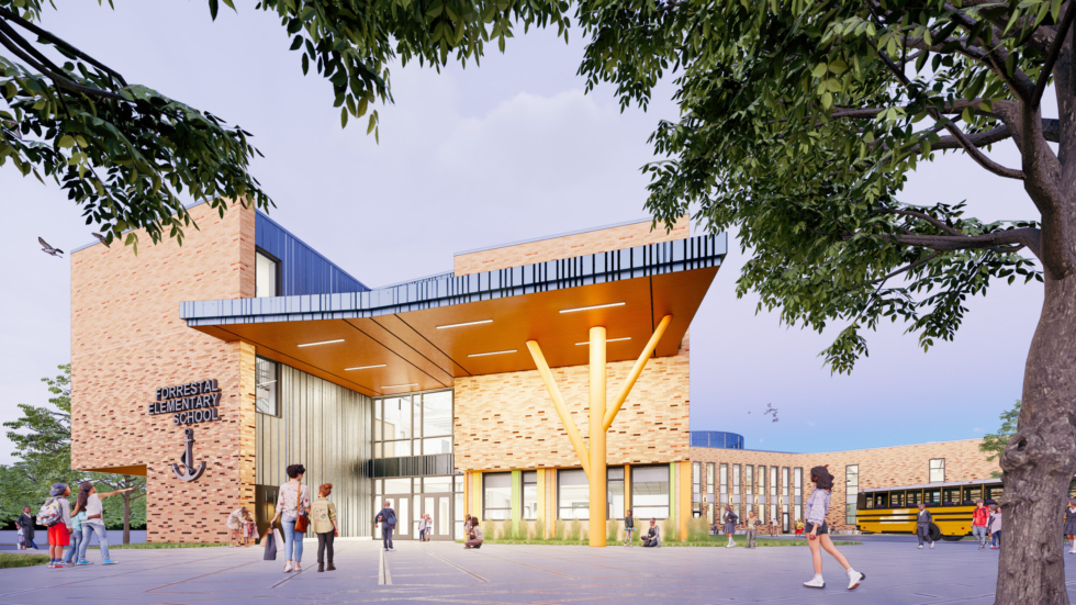 Perkins Eastman Celebrates Groundbreaking of First Elementary School on US Military Base to Pursue Net Zero Energy 4