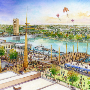 Photo of Sacramento Waterfront Plan