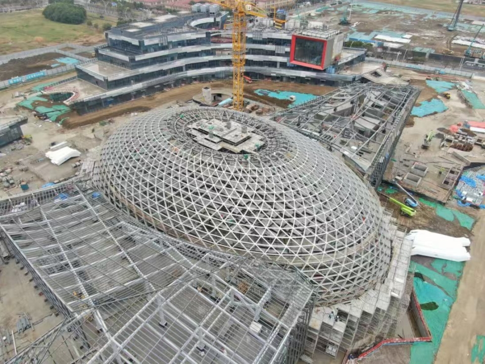 Construction Update: Wuxi Cultural Arts Center 4