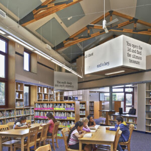 Photo of Rod Kelley Elementary School Library