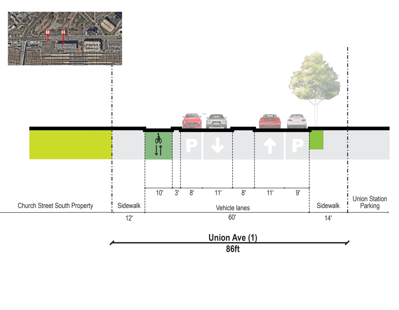 纽黑文市：从山到市中心的规划和技术服务 8
