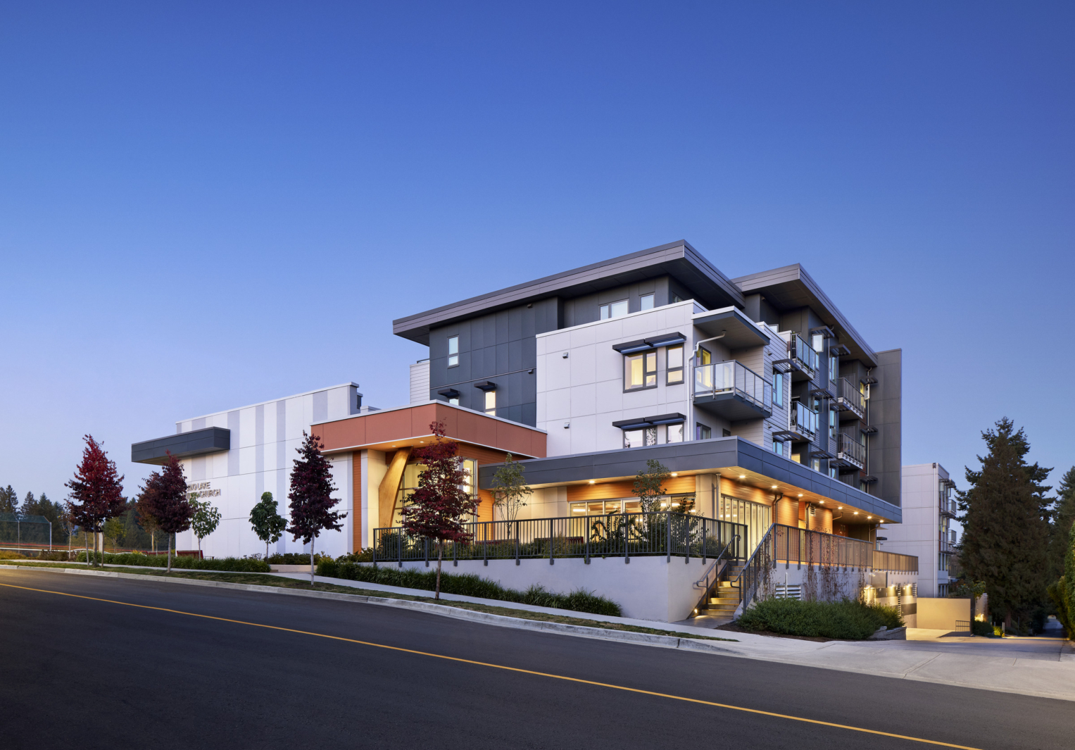 Como Lake Moutainview Affordable Mixed-Use Apartments 1