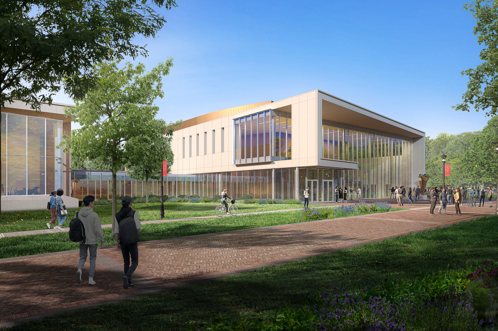 Ohio Wesleyan University John F. Milligan Library and Arts Arena Complex 2