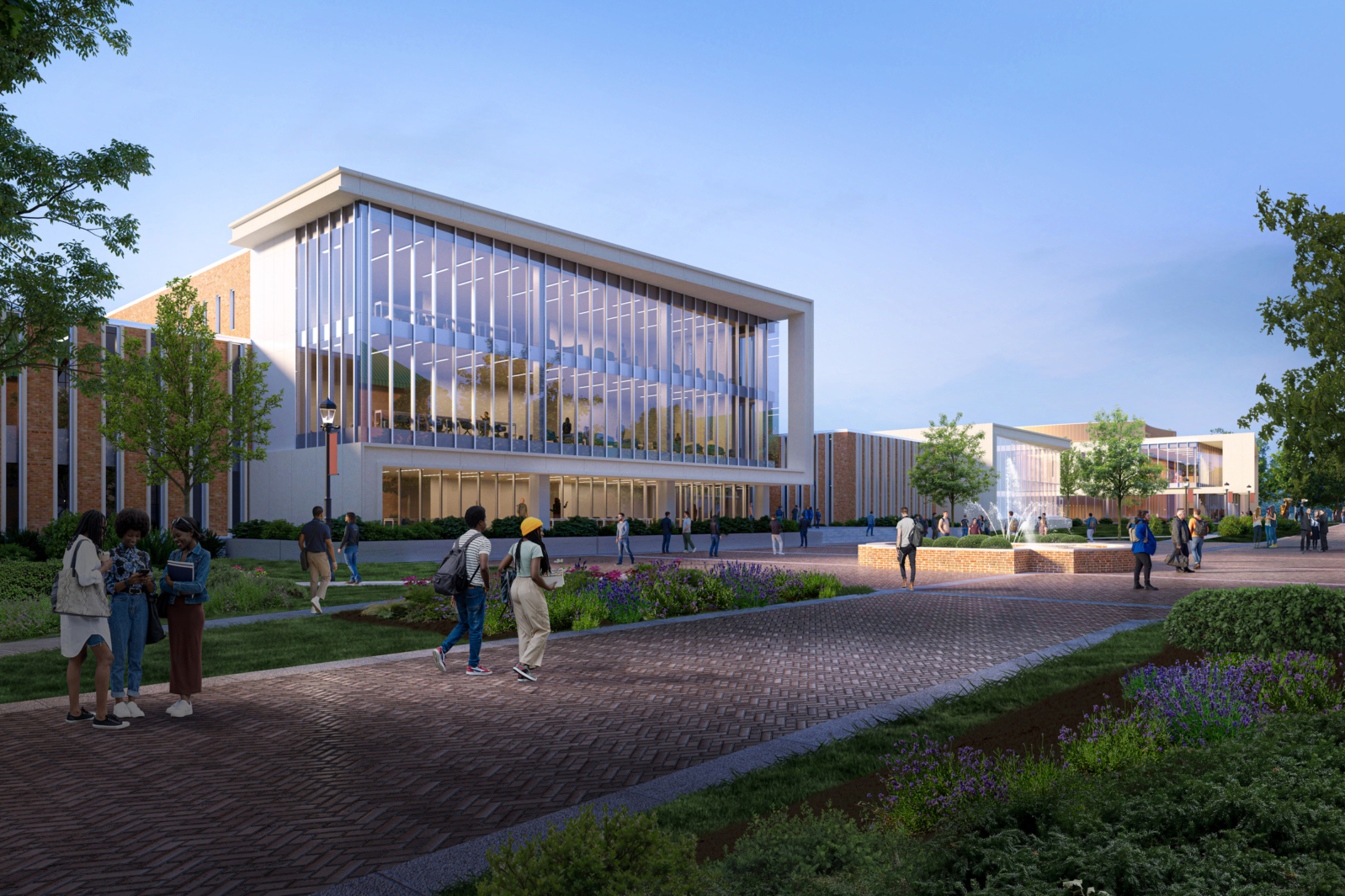 Ohio Wesleyan University John F. Milligan Library and Arts Arena Complex 3