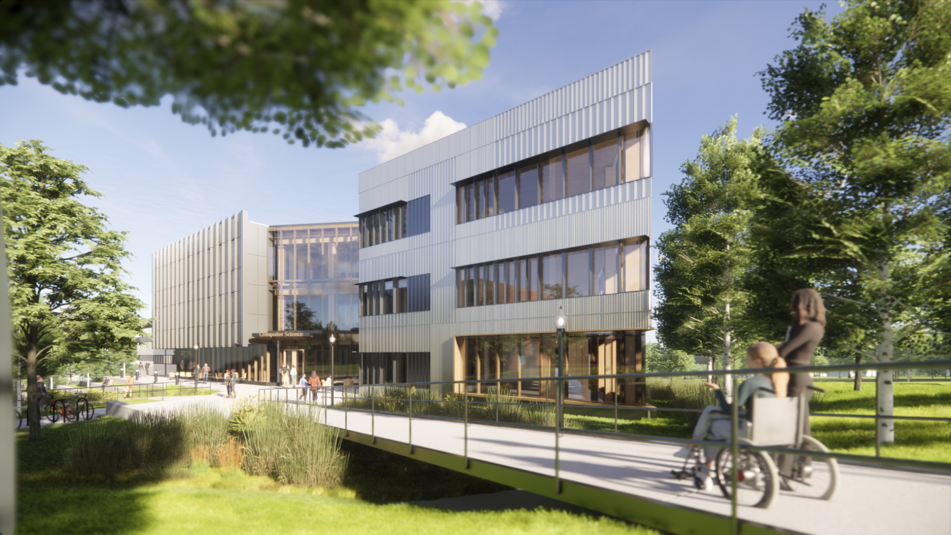 UMass–Amherst: Computer Science Laboratories (CSL) Building 1