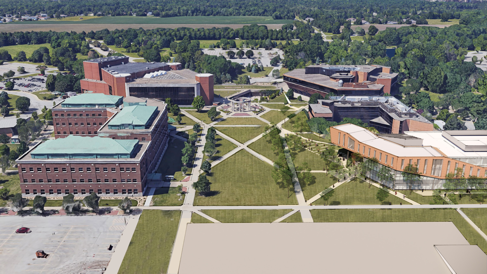 University of Illinois Springfield Library Commons 4