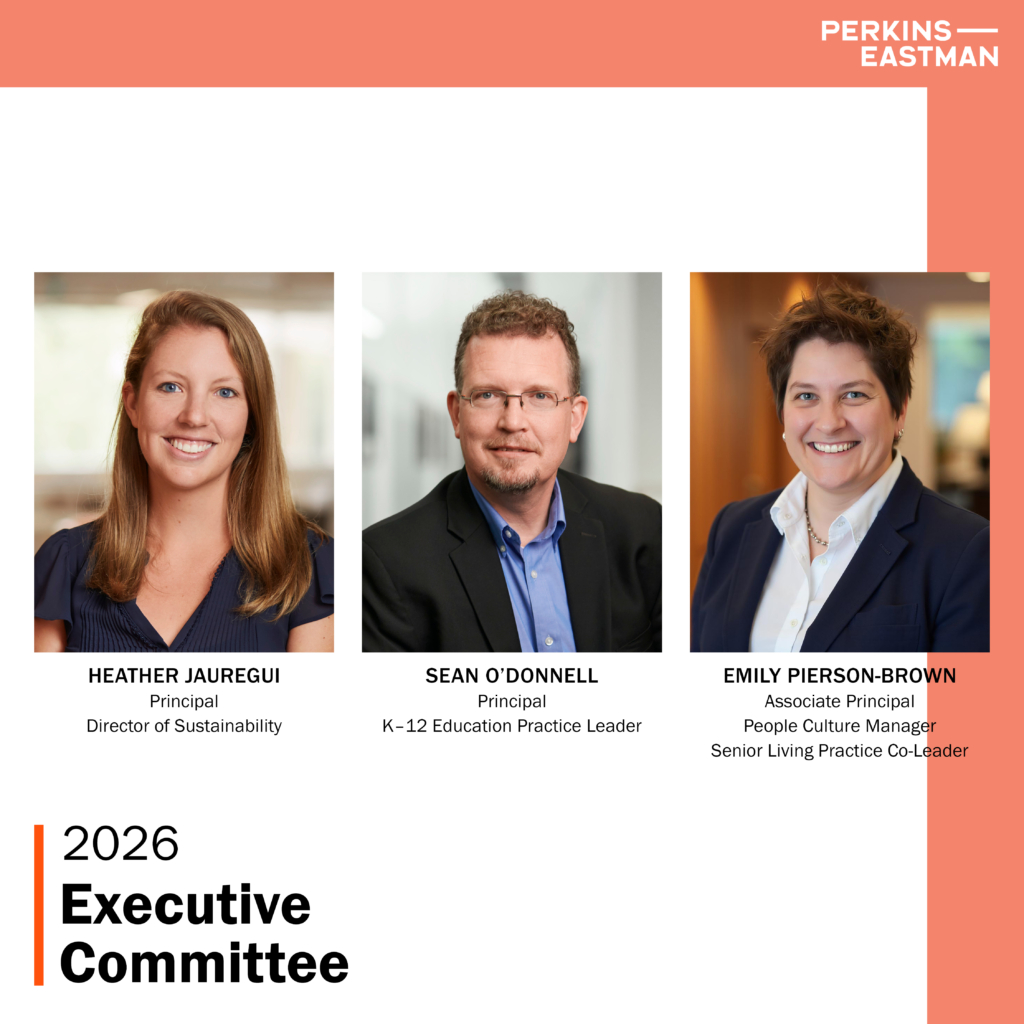 Perkins Eastman Expands Executive Committee for 2026